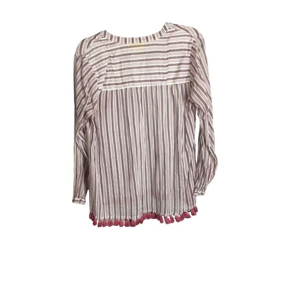 Roller Rabbit Tasseled Lightweight Blouse - Picture 4 of 5